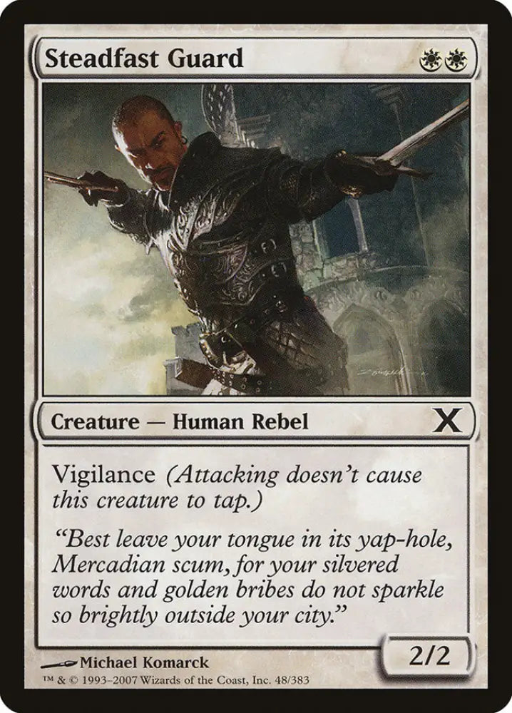 Steadfast Guard [Tenth Edition] - MTG Single