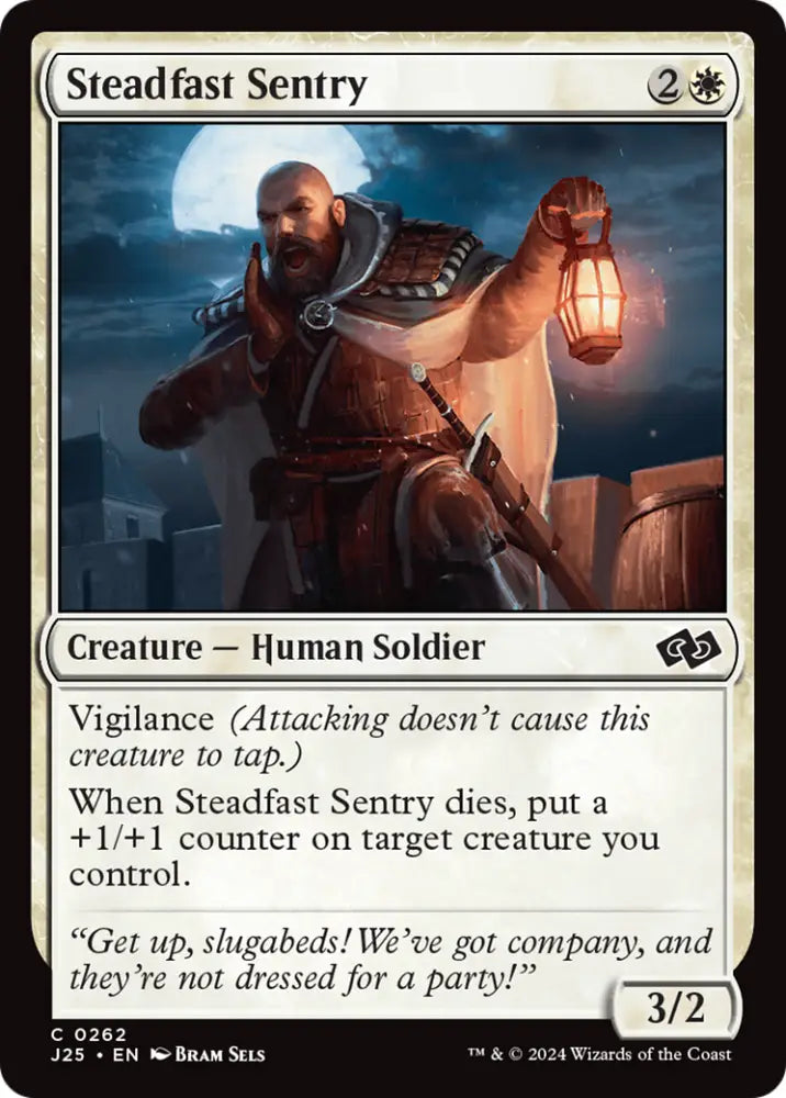 Steadfast Sentry [Foundations Jumpstart] - MTG Single