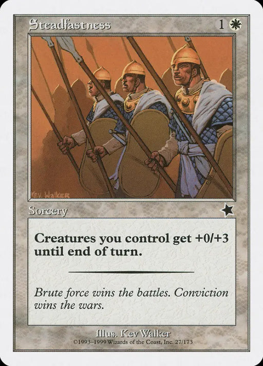 Steadfastness [Starter 1999] - MTG Single