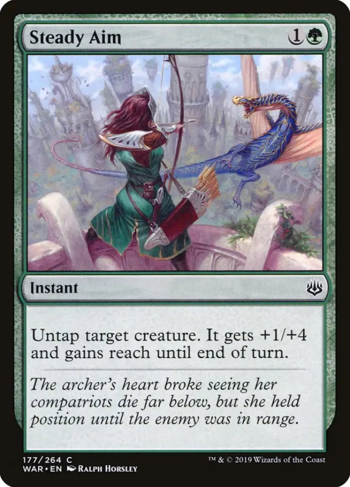 Steady Aim [War of the Spark] - MTG Single