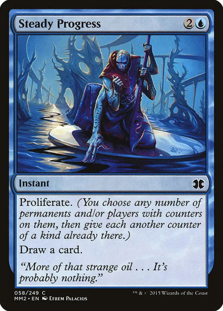Steady Progress [Modern Masters 2015] - MTG Single