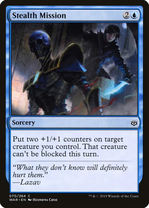Stealth Mission [War of the Spark] - MTG Single