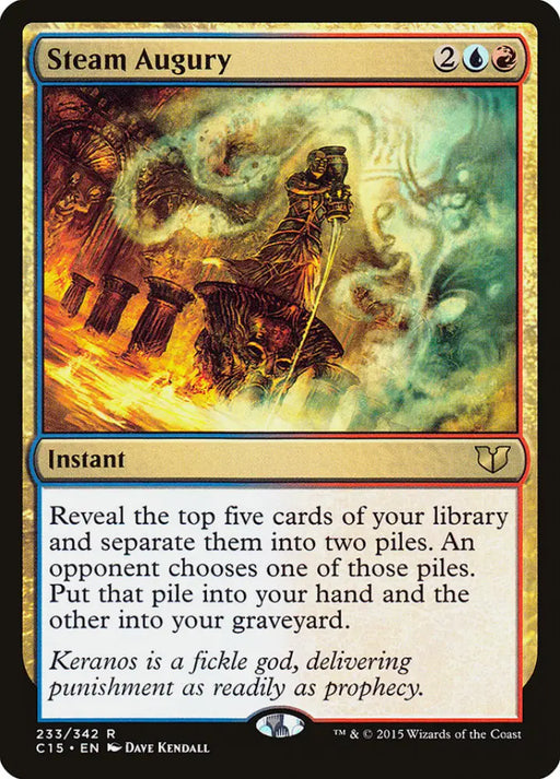 Steam Augury [Commander 2015] - MTG Single