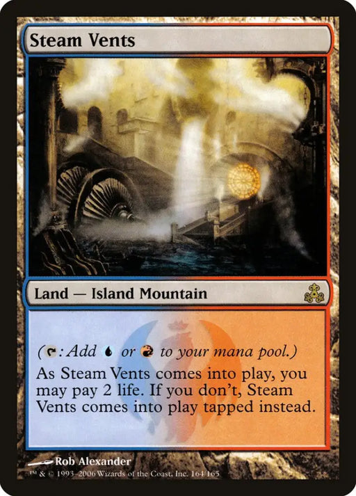 Steam Vents [Guildpact] - MTG Single