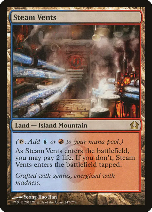 Steam Vents [Return to Ravnica] - MTG Single