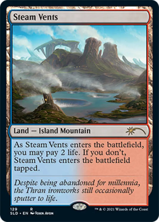 Steam Vents [Secret Lair Drop Series] - MTG Single