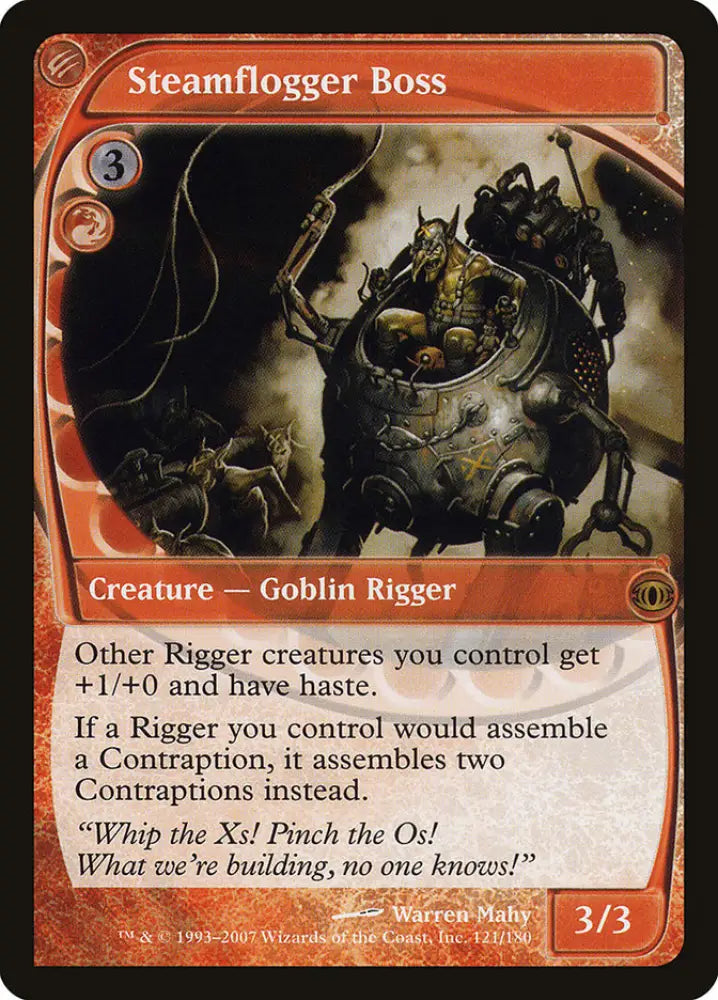 Steamflogger Boss [Future Sight] - MTG Single