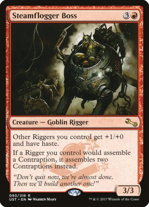 Steamflogger Boss [Unstable] - MTG Single