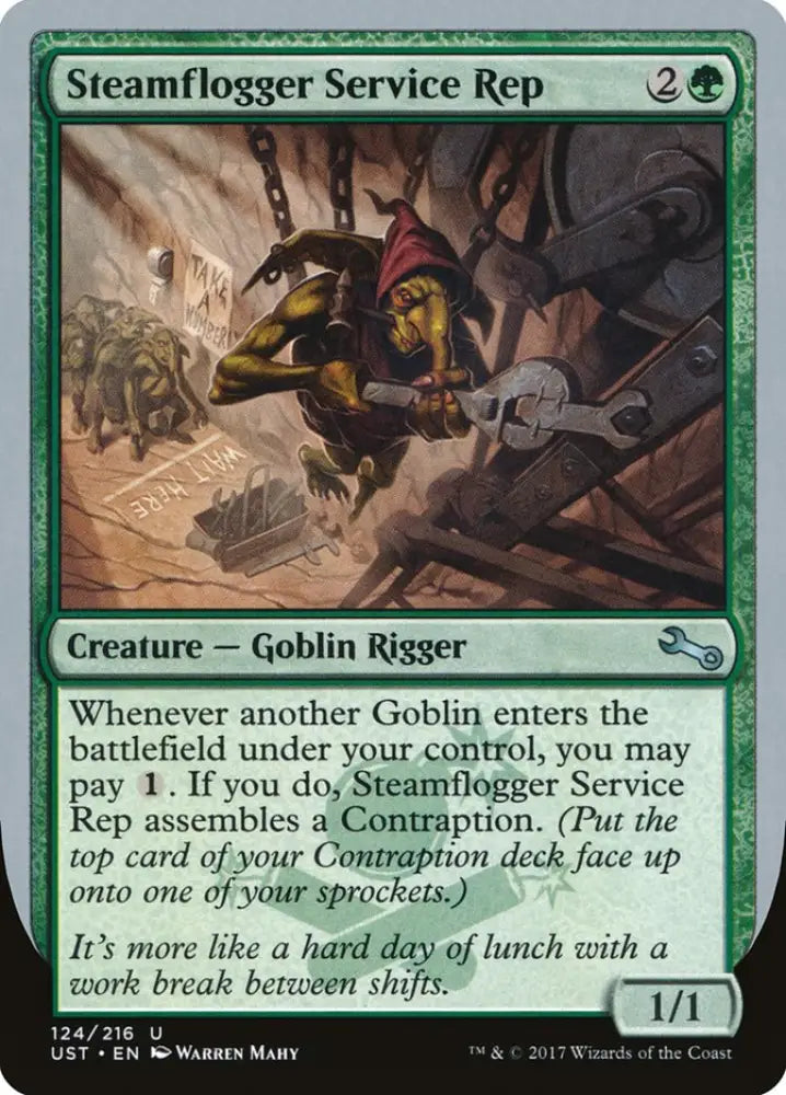 Steamflogger Service Rep [Unstable] - MTG Single