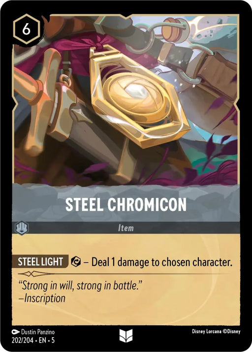 Steel Chromicon (202/204) [Shimmering Skies] - Lorcana Single