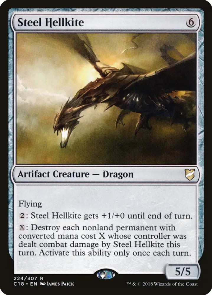 Steel Hellkite [Commander 2018] - MTG Single