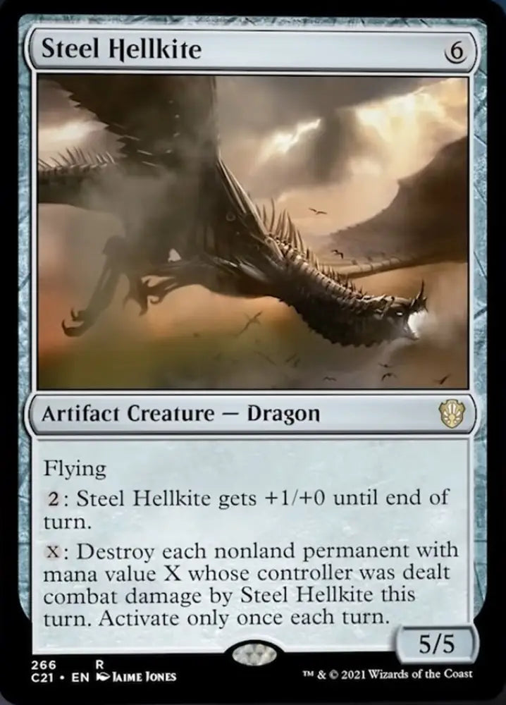 Steel Hellkite [Commander 2021] - MTG Single