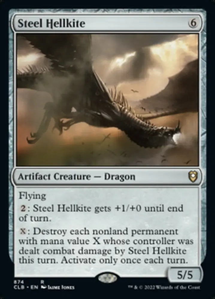 Steel Hellkite [Commander Legends: Battle for Baldur’s Gate] - MTG Single