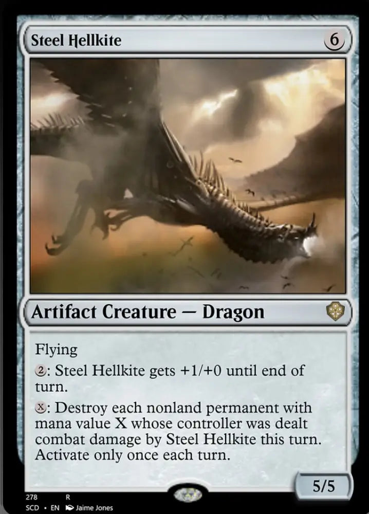 Steel Hellkite [Starter Commander Decks] - MTG Single