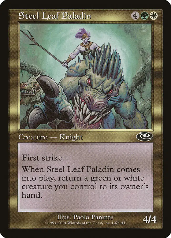 Steel Leaf Paladin [Planeshift] - MTG Single