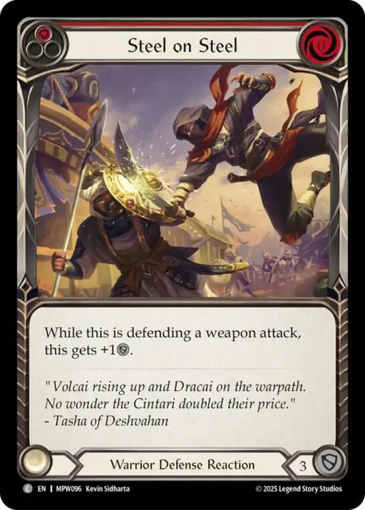 Steel on Steel (Red) (MPW096) [Mastery Pack Warrior]