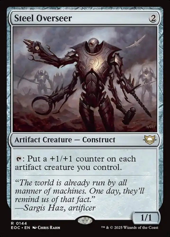 Steel Overseer (144) [Edge of Eternities Commander]