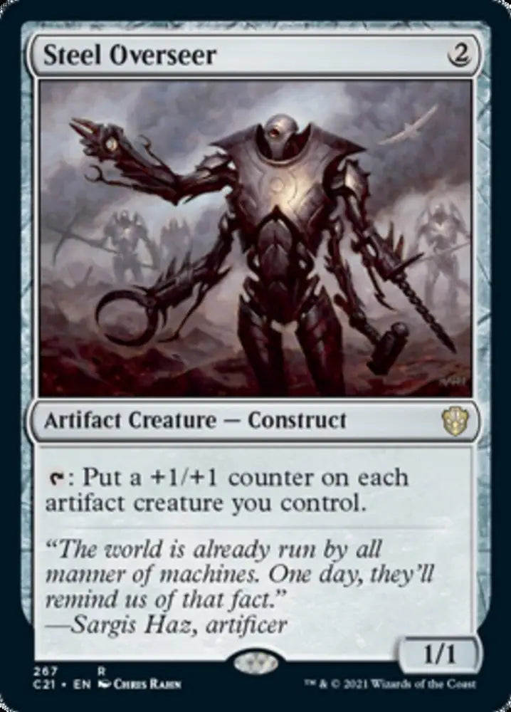 Steel Overseer [Commander 2021] - MTG Single