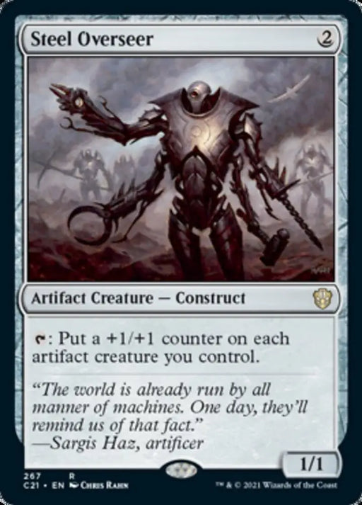 Steel Overseer [Commander 2021] - MTG Single