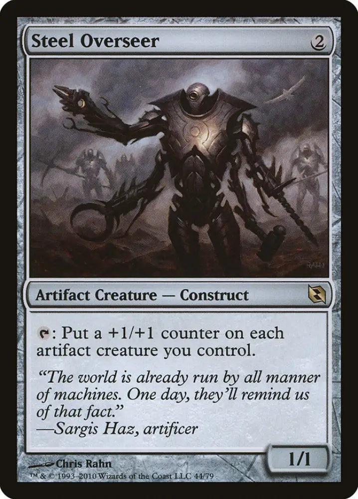 Steel Overseer [Duel Decks: Elspeth vs. Tezzeret] - MTG Single