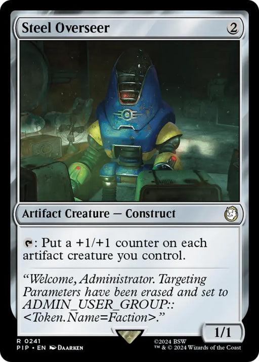 Steel Overseer [Fallout] - MTG Single