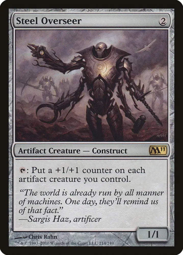 Steel Overseer [Magic 2011] - MTG Single