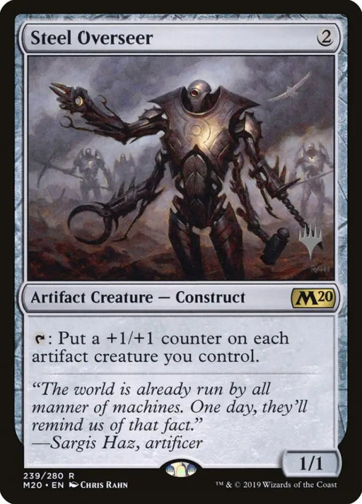 Steel Overseer (Promo Pack) [Core Set 2020 Promos] - MTG Single