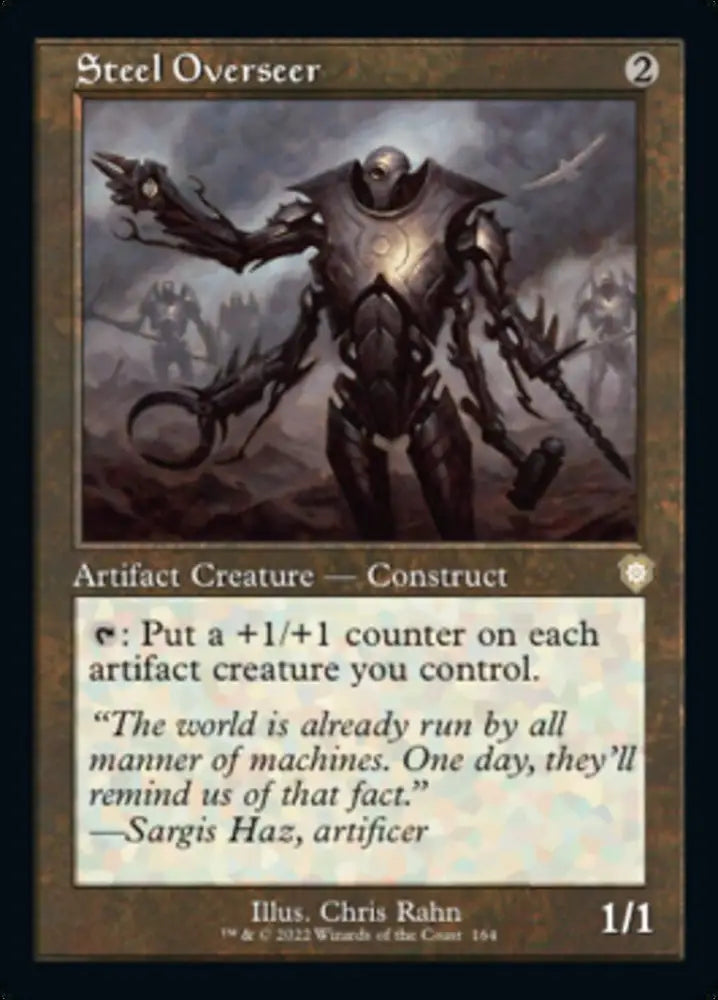 Steel Overseer (Retro) [The Brothers’ War Commander] - MTG Single