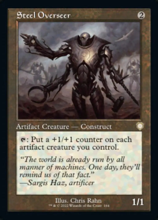 Steel Overseer (Retro) [The Brothers’ War Commander] - MTG Single