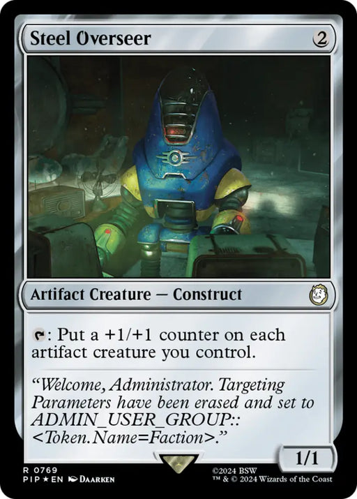 Steel Overseer (Surge Foil) [Fallout] - MTG Single