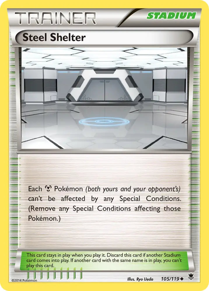 Steel Shelter (105/119) [XY: Phantom Forces] - Pokemon Single