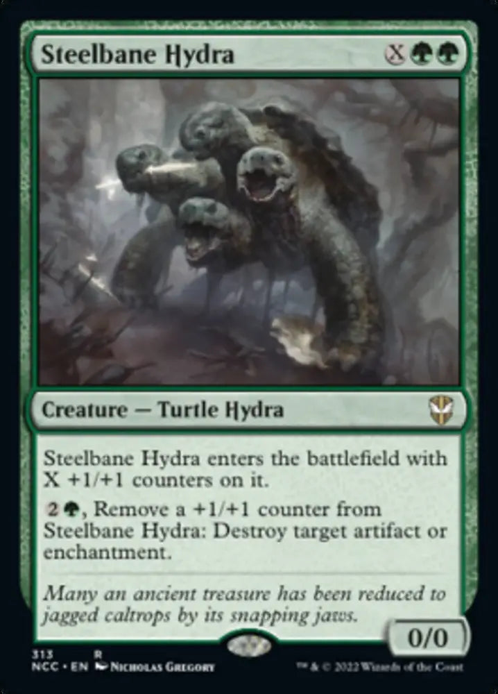 Steelbane Hydra [Streets of New Capenna Commander] - MTG Single