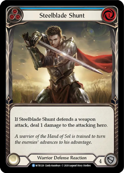 Steelblade Shunt (Blue) [Welcome to Rathe Unlimited] Unlimited Normal - Flesh And Blood Single