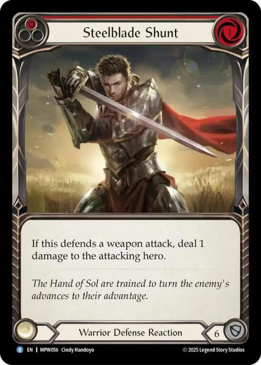 Steelblade Shunt (Red) (MPW056) [Mastery Pack Warrior]