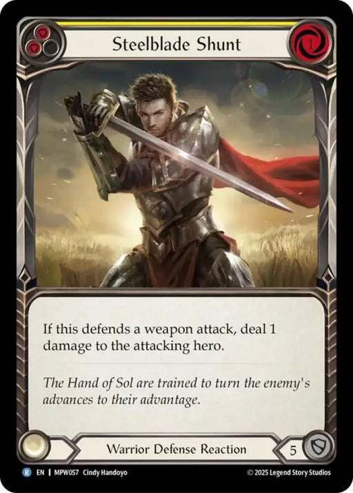 Steelblade Shunt (Yellow) (MPW057) [Mastery Pack Warrior]