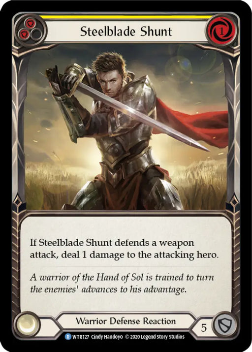 Steelblade Shunt (Yellow) [Welcome to Rathe Unlimited] Unlimited Normal - Flesh And Blood Single