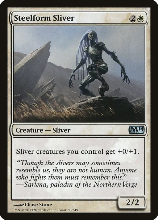 Steelform Sliver [Magic 2014] - MTG Single