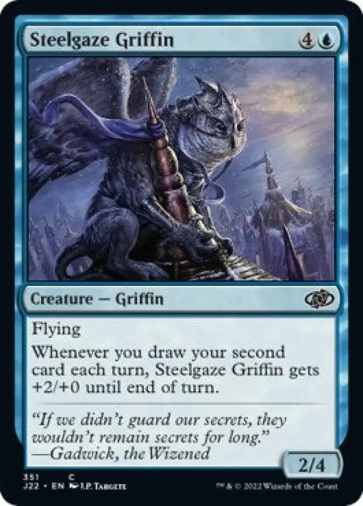 Steelgaze Griffin [Jumpstart 2022] - MTG Single