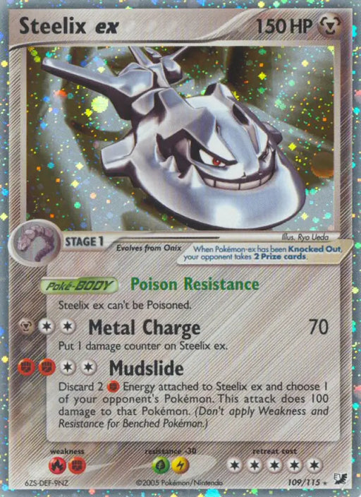 Steelix ex (109/115) [EX: Unseen Forces] - Pokemon Single