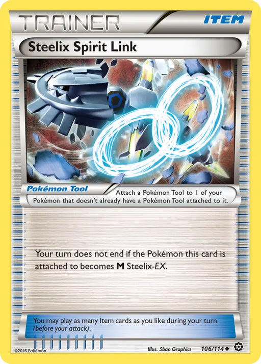Steelix Spirit Link (106/114) [XY: Steam Siege] - Pokemon Single