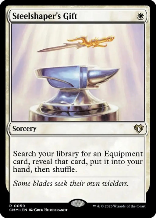 Steelshaper’s Gift [Commander Masters] - MTG Single