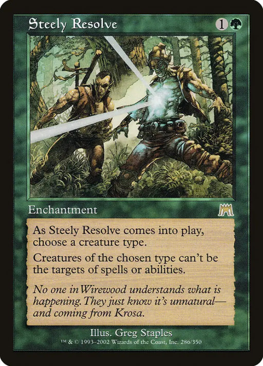 Steely Resolve [Onslaught] - MTG Single