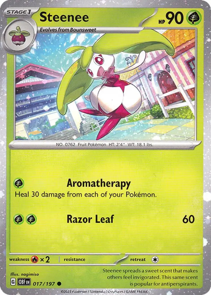 Steenee (017/197) (Cosmos Holo) [Miscellaneous Cards] - Pokemon Single