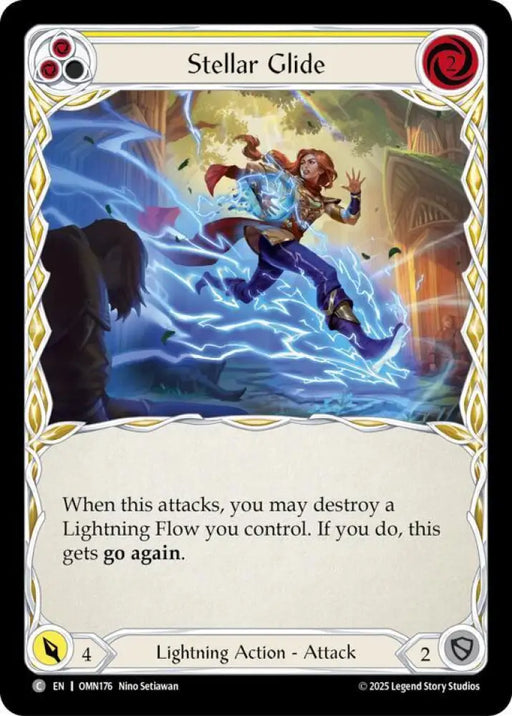 Stellar Glide (Yellow) (OMN176) [Omens of the Third Age]