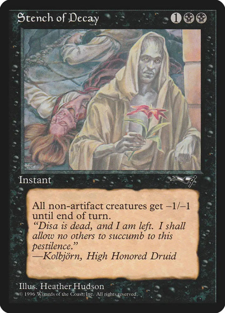 Stench of Decay (Red Flower) [Alliances] - MTG Single