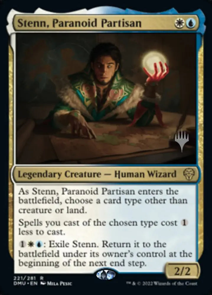 Stenn Paranoid Partisan (Promo Pack) [Dominaria United Promos] - MTG Single