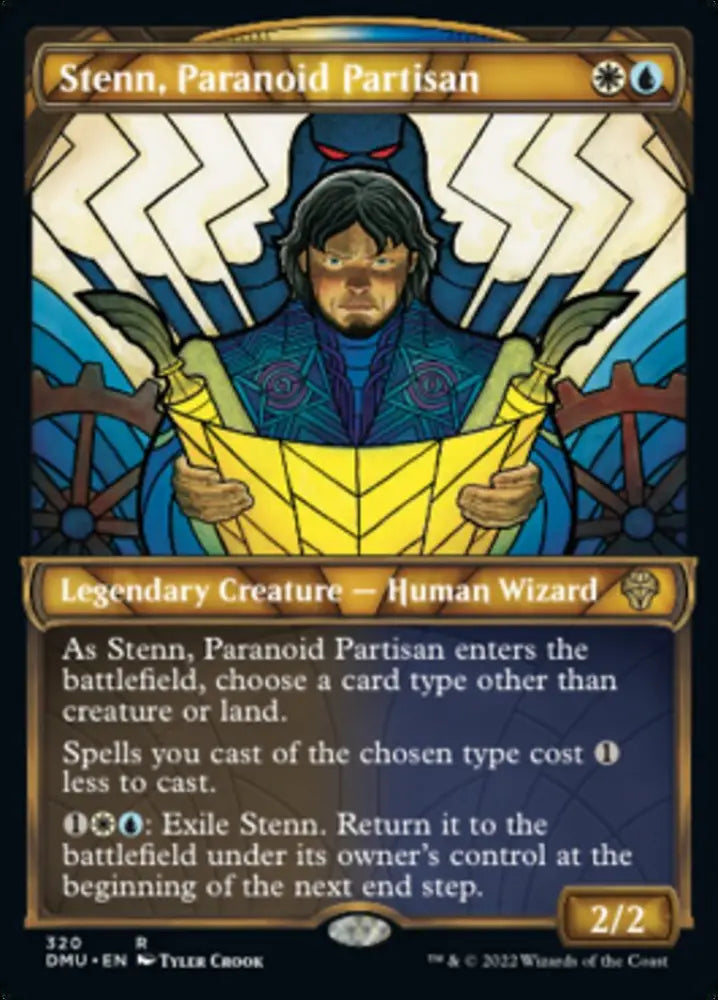 Stenn Paranoid Partisan (Showcase) [Dominaria United] - MTG Single