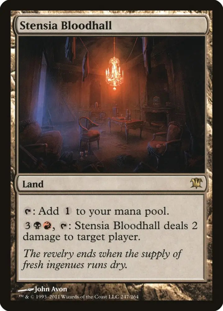 Stensia Bloodhall [Innistrad] - MTG Single