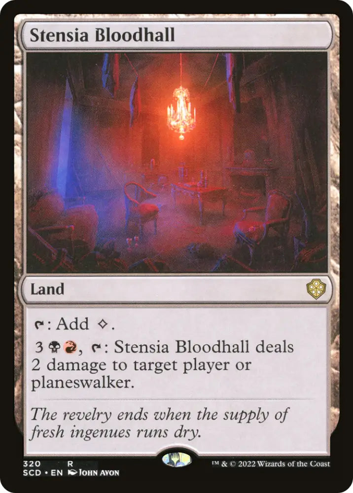 Stensia Bloodhall [Starter Commander Decks] - MTG Single