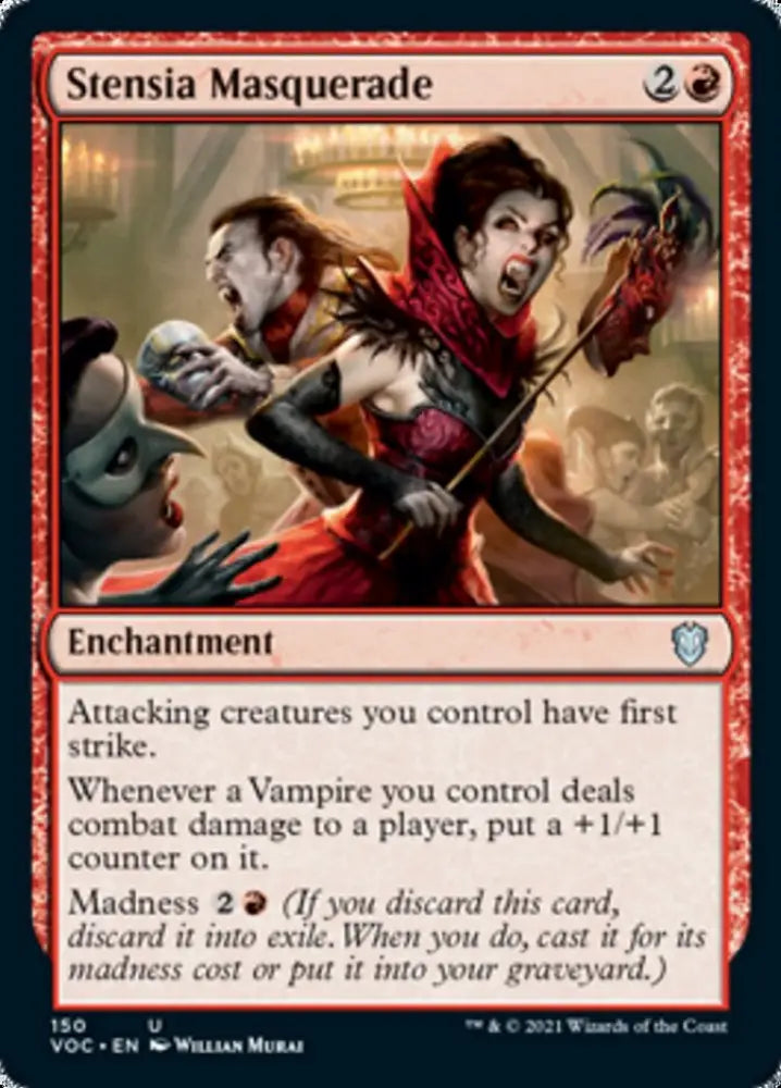 Stensia Masquerade [Innistrad: Crimson Vow Commander] - MTG Single